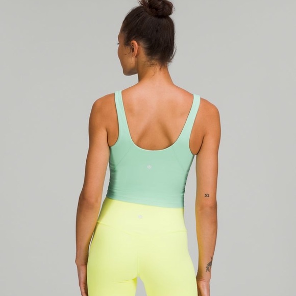 LULULEMON GREEN ALIGN TANK SIZE 6 - Picture 5 of 5